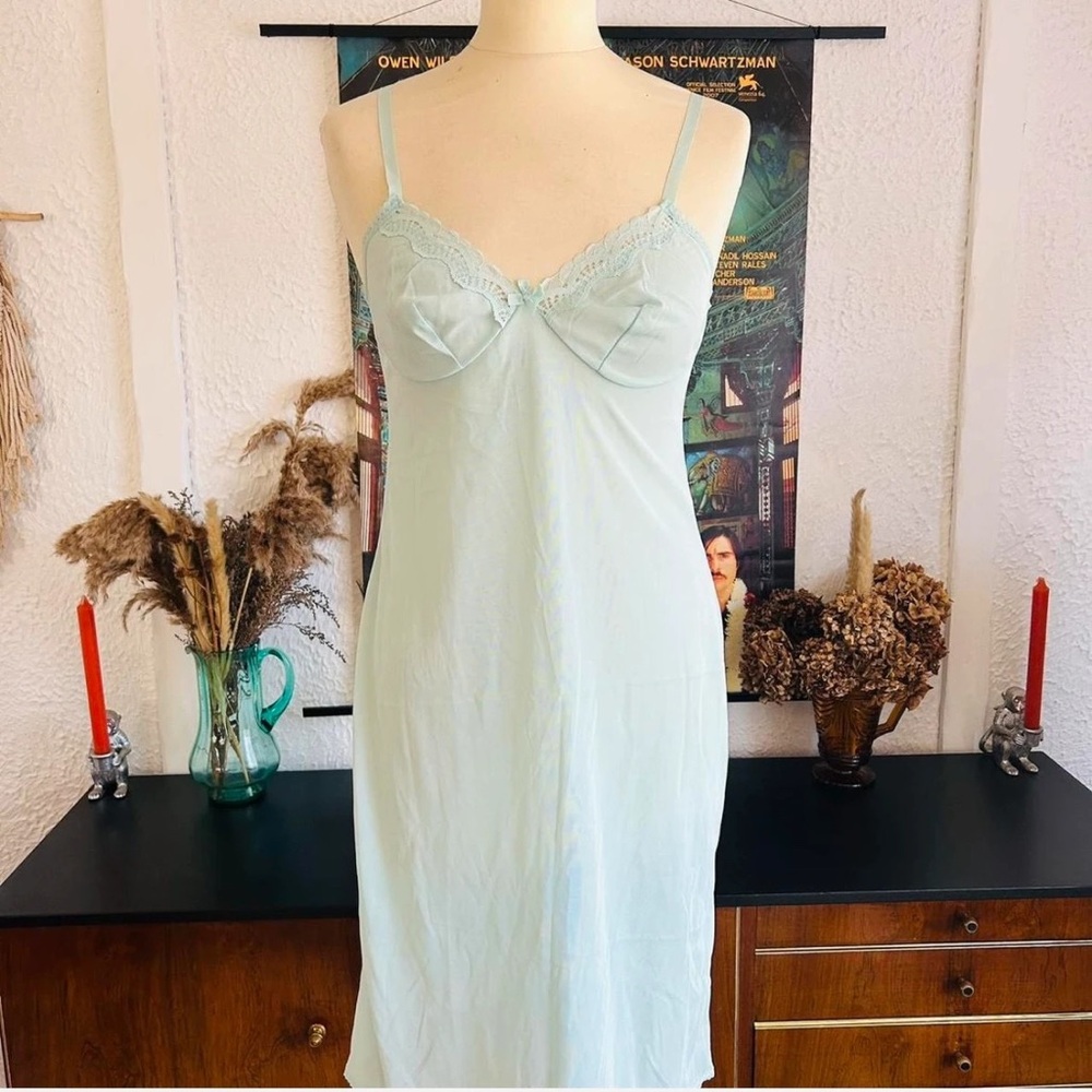 Seven7 Light Blue Lace Chemise